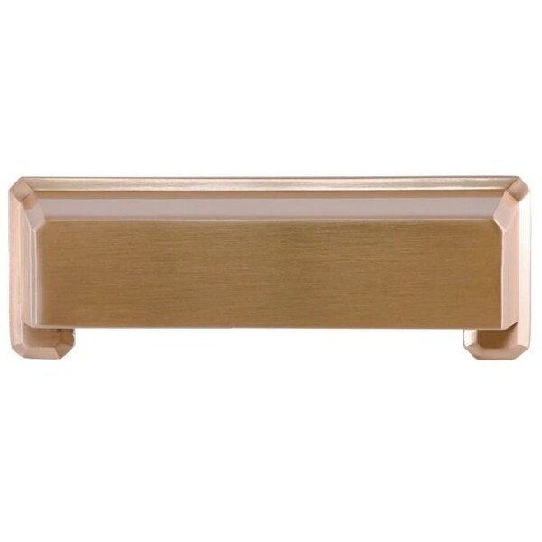 Crown 3" and 3-3/4" Center to Center Charleston Cup Cabinet Pull Rose Gold Finish CHP90396RG - main